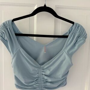 Free people light blue top